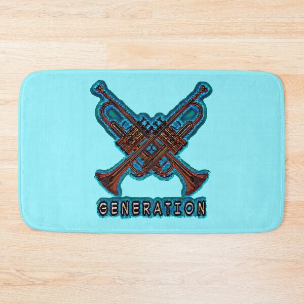 Item preview, X GENERATION IN BLUE AND BROWN designed and sold by Attiva.