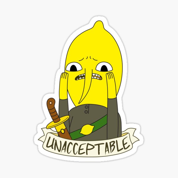 Lemongrab Stickers | Redbubble