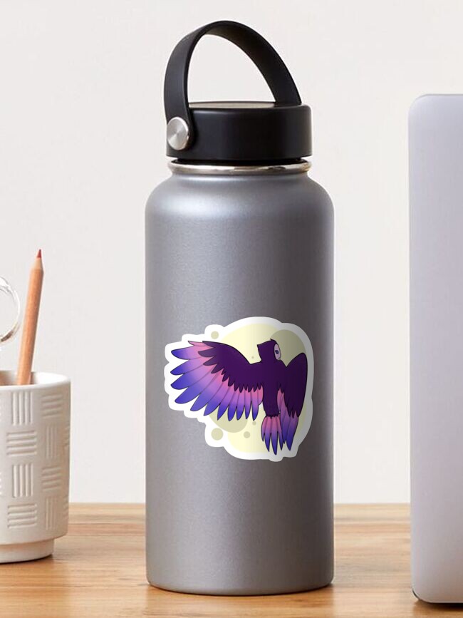 Thumbnail 1 of 3, Sticker, Bi Barn Owl designed and sold by infernalnyx.