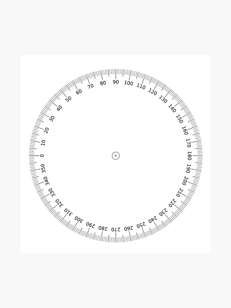 PROTRACTOR, 360 Level, Ranges, Angles, Circle, Math, Training. Photographic Print graphic about Printable Protractor 360 named PROTRACTOR, 360 Level, Amounts, Angles, Circle, Math, Education and learning. Photographic Print