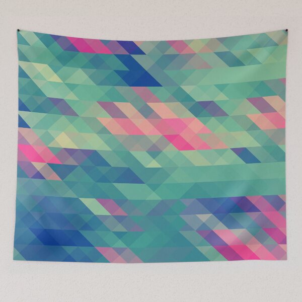 Item preview, Abstract Triangles Geometric Pattern designed and sold by BluePlanet.