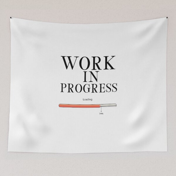 Item preview, Work in Progress designed and sold by TheWriteShoppe.