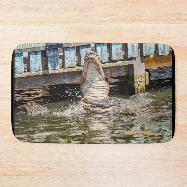 Item preview, Jumping Alligators 3 designed and sold by KensLensDesigns.