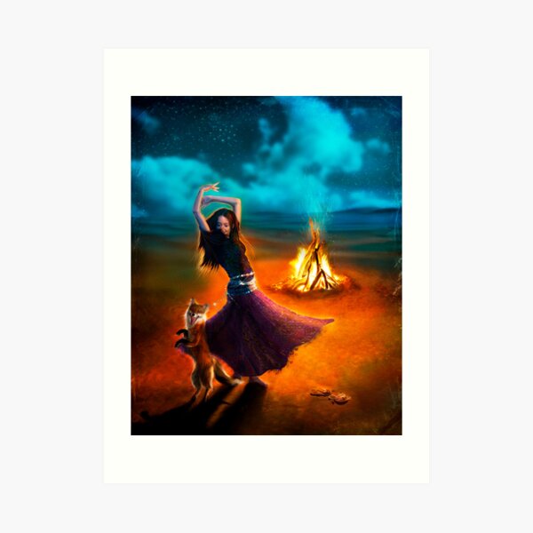 Dance Like a Dervish II Art Print