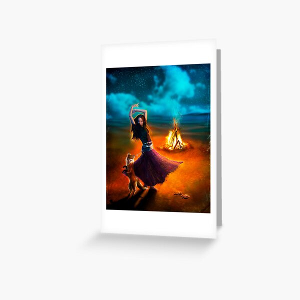 Dance Like a Dervish II Greeting Card