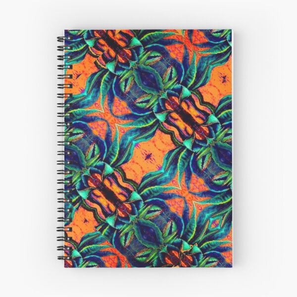 Item preview, TROPICAL ABSTRACT OF BLUE AGAVE CACTUS ORANGE ART, designed and sold by sharlesart.