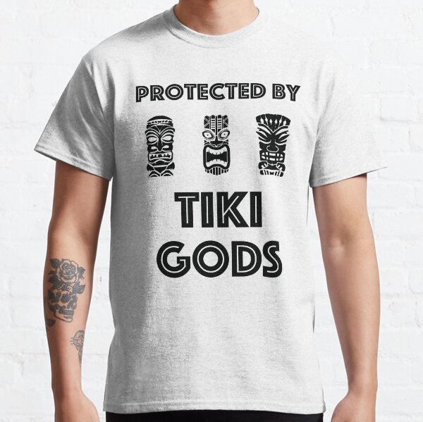 Item preview, Protected by Tiki Gods designed and sold by Cat Lady Designs.