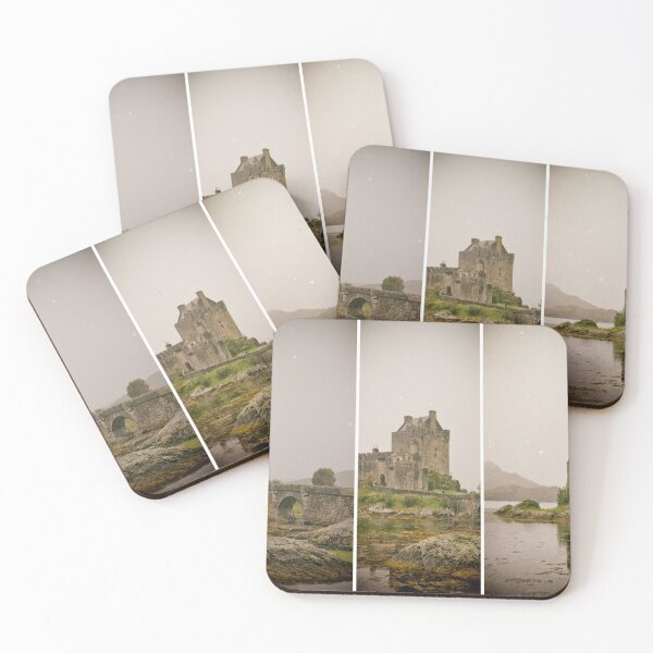 Item preview, Eilean Donan Castle Triptych (Loch Duich, western Highlands, Scotland) designed and sold by Yannik Hay.