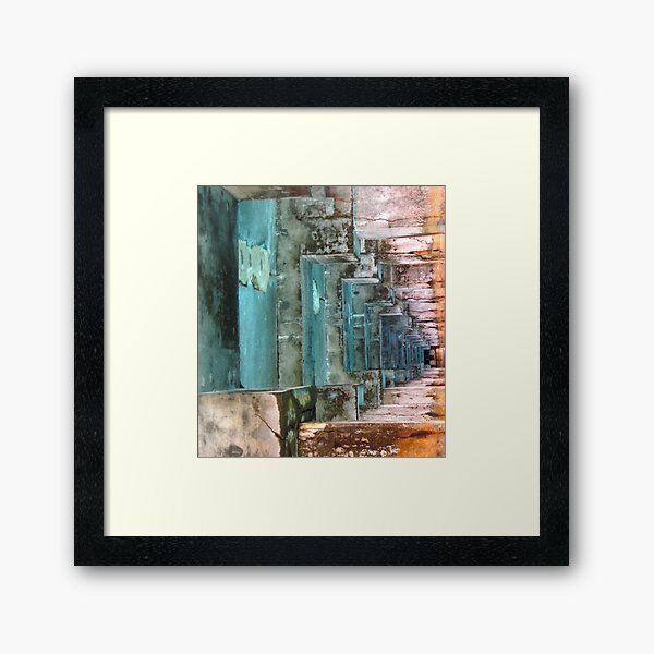 Corridor To Infinity Framed Art Print