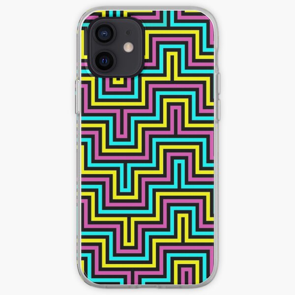 Op art - art movement, short for optical art, is a style of visual art that uses optical illusions iPhone Soft Case