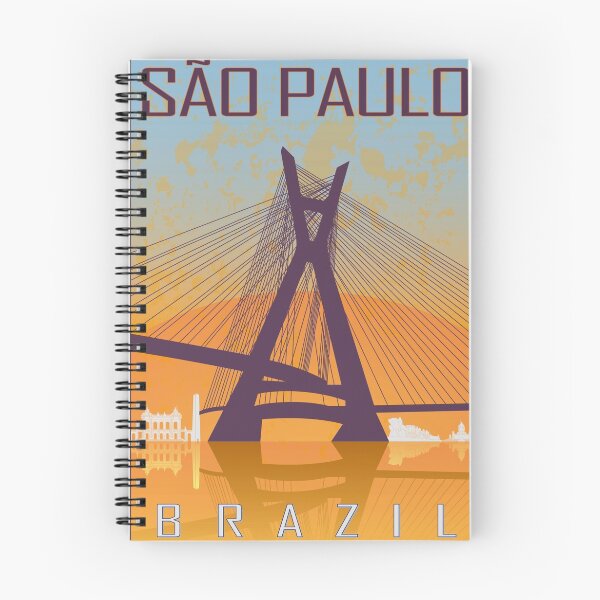 Item preview, Sao Paulo vintage poster designed and sold by paulrommer.