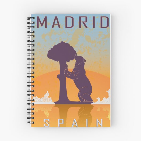 Item preview, Madrid vintage poster designed and sold by paulrommer.