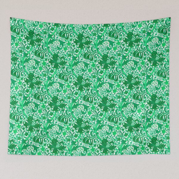 Item preview, William Morris Iris and Lily, Jade Green designed and sold by Marymarice.