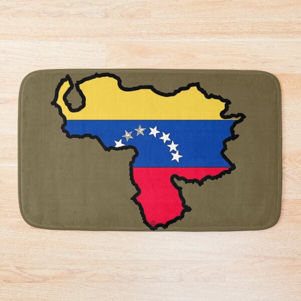 Item preview, Venezuela Map with Venezuelan Flag designed and sold by Havocgirl.