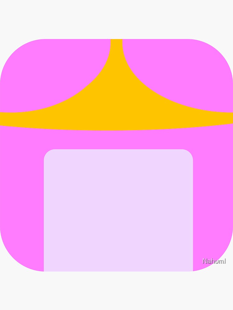PRINCESS BUBBLEGUM FLAT ICON CIRCLE by NahumI