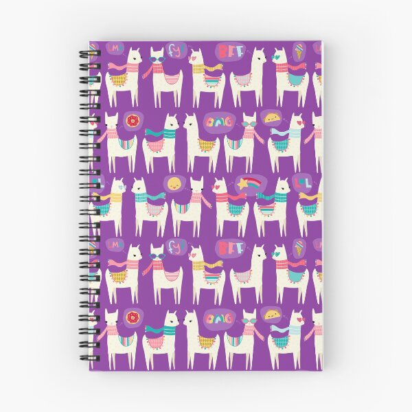 Item preview, OMG Llamas on Purple designed and sold by Heather Rosas.