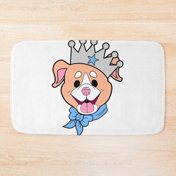 Item preview, Pastel Pups: Pittie in Blue designed and sold by Paintbychrissy.