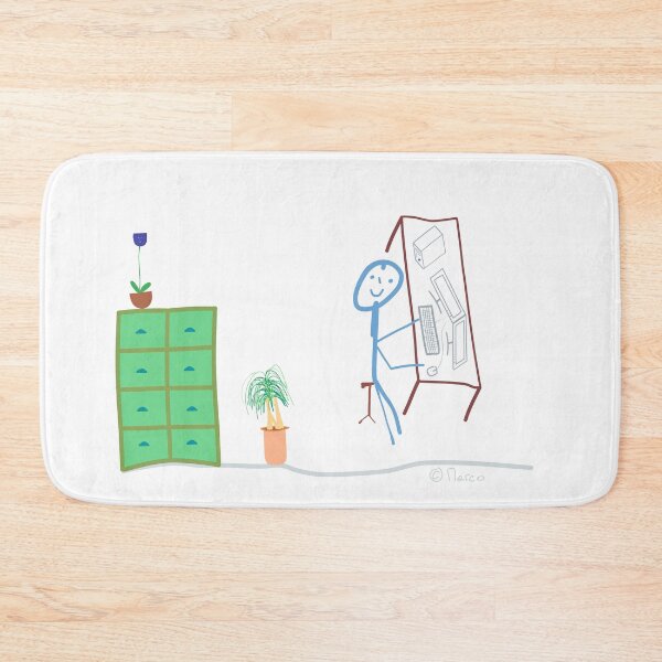 Item preview, Office stick figure, Management Secretary Job Work Boss designed and sold by KlareLinie.