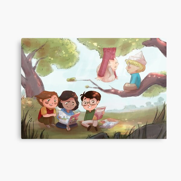 Tales of Arcadia cute fanart  Metal Print