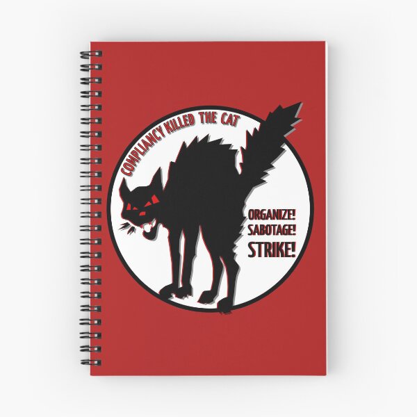 Item preview, Sab Cat -COMPLIANCY KILLED THE CAT designed and sold by AntiCommodities.
