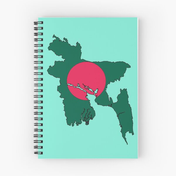 Item preview, Bangladesh Map With Flag designed and sold by Havocgirl.
