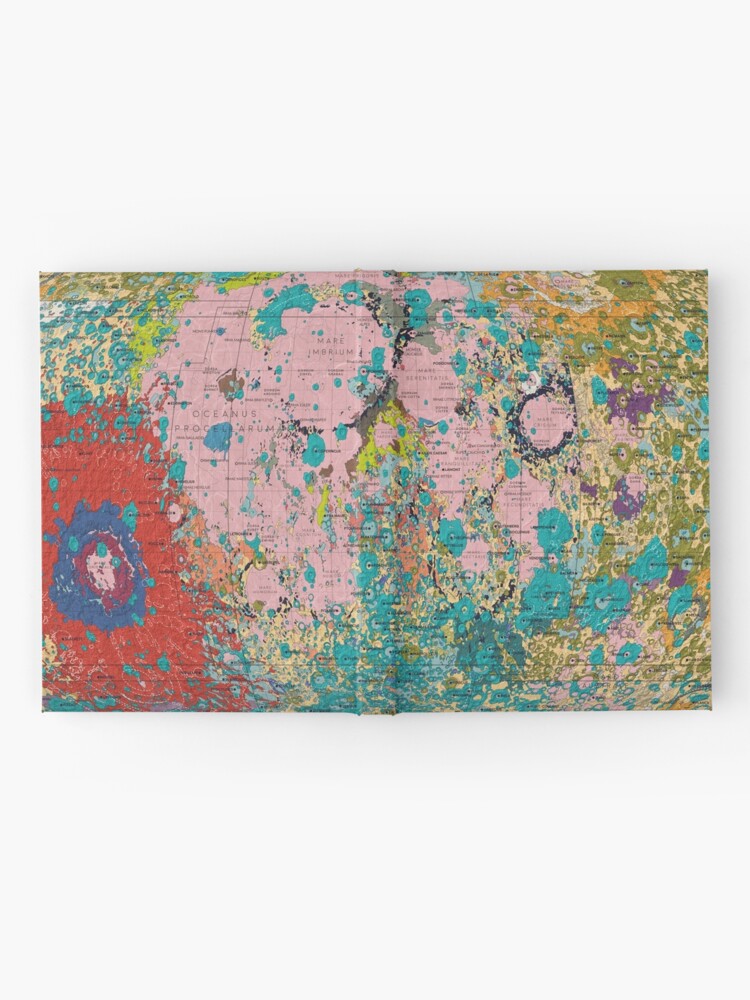 Alternate view of Geology of the Moon Hardcover Journal