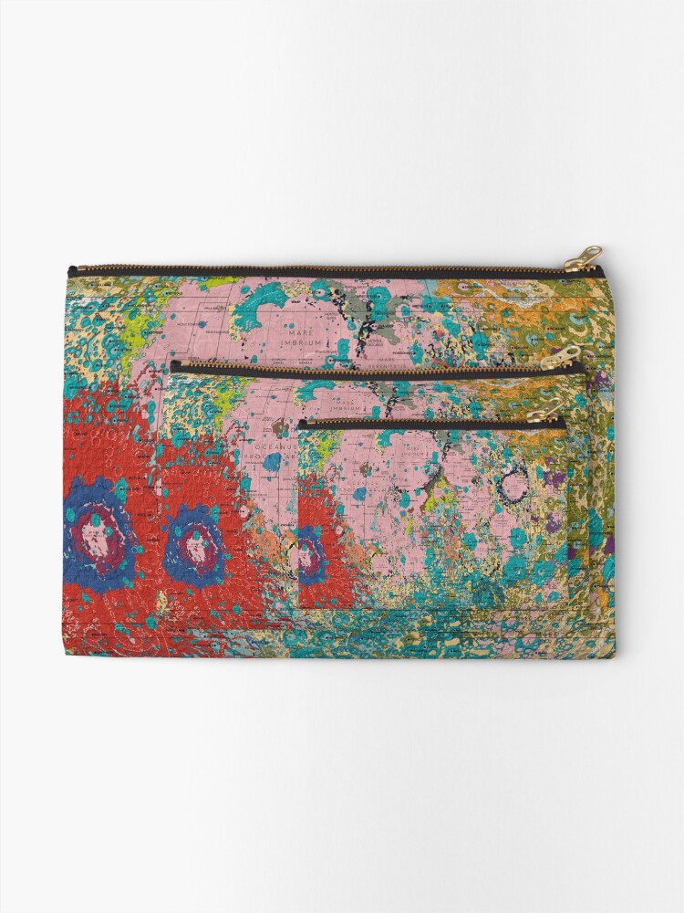 Alternate view of The Geology of the Moon Zipper Pouch