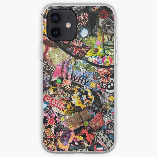Graffiti Collage iPhone Soft Case