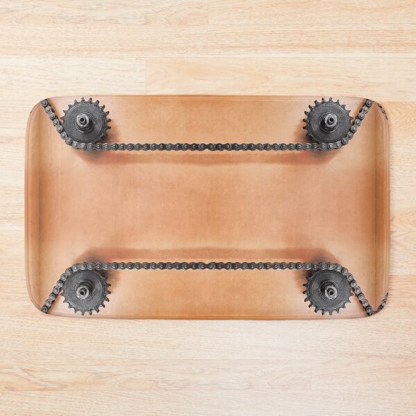 Item preview, Metal cogwheels and double chain as technology background. designed and sold by IaroslavB.