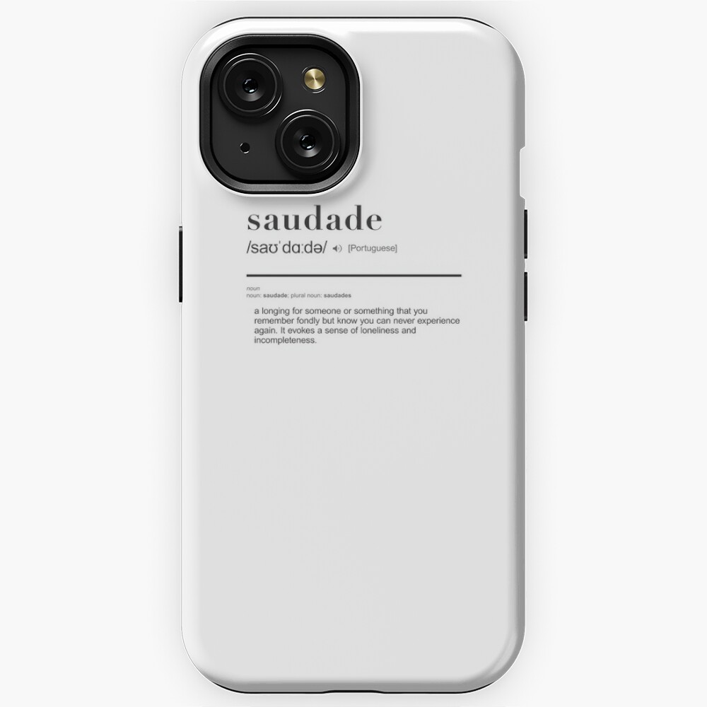 Saudade - Travel Word Definition - Typography - Wanderlust | Tapestry