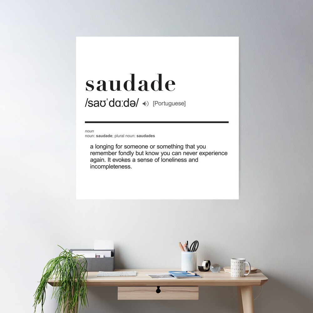 Chalet Saudade - 💙 a beautiful Welsh word and its interpretation of meaning  is what we feel is Saudade