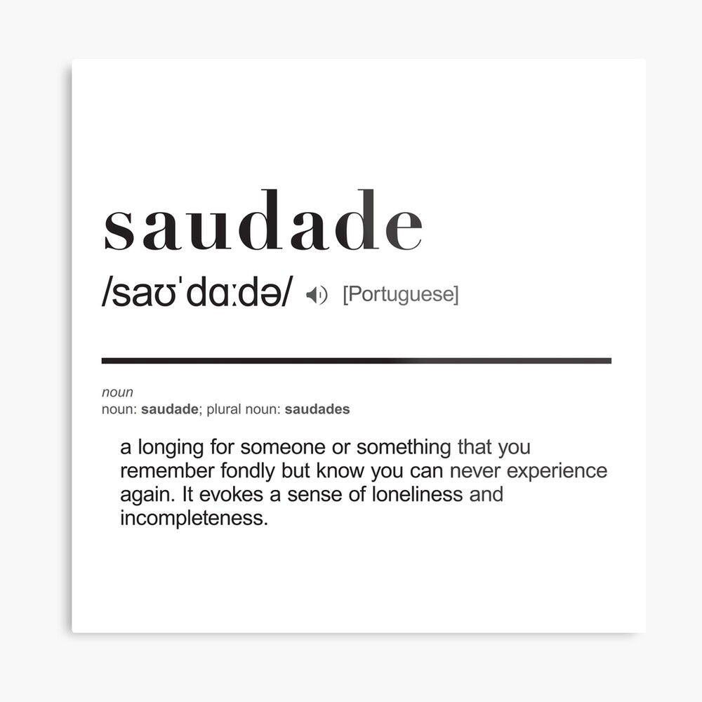 The Meaning of Saudade - In the Spirit of Saudade Collective Collective -  Saudade Collective