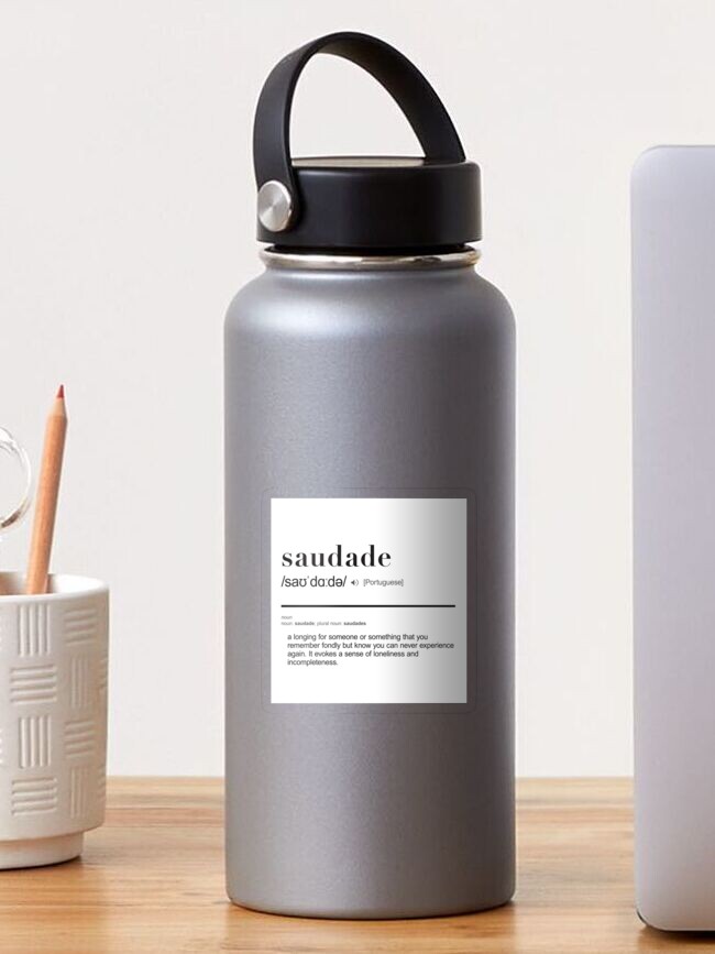 Saudade - Travel Word Definition - Typography - Wanderlust | Tapestry