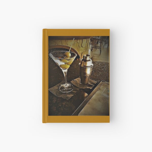 "Martini Bar 2a" Original Photography by Tony DuPuis Hardcover Journal