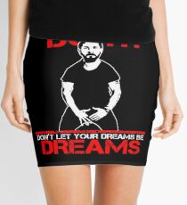 Shia Labeouf Dreams (Black Version) Mini Skirt