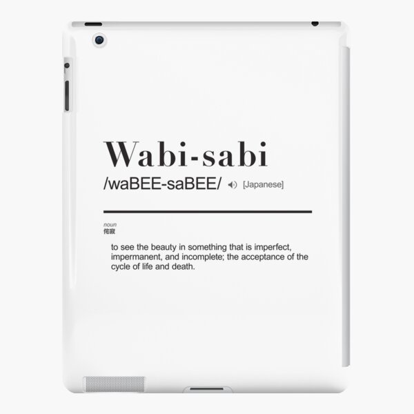 Saudade - Travel Word Definition - Typography - Wanderlust | iPad Case &  Skin