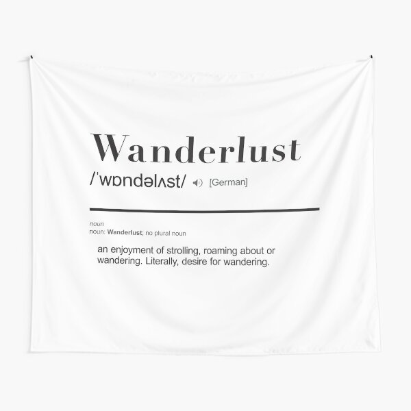 Saudade - Travel Word Definition - Typography - Wanderlust | iPad Case &  Skin