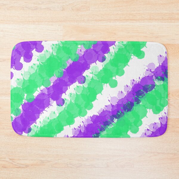 Item preview, Violet & Green Bright Splatter designed and sold by blakcirclegirl.