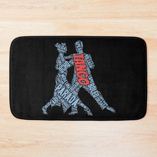Item preview, Tango Steps Dance Couple Word Art designed and sold by infinitetango.