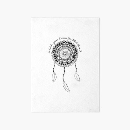 Dreamcatcher Art Board Print