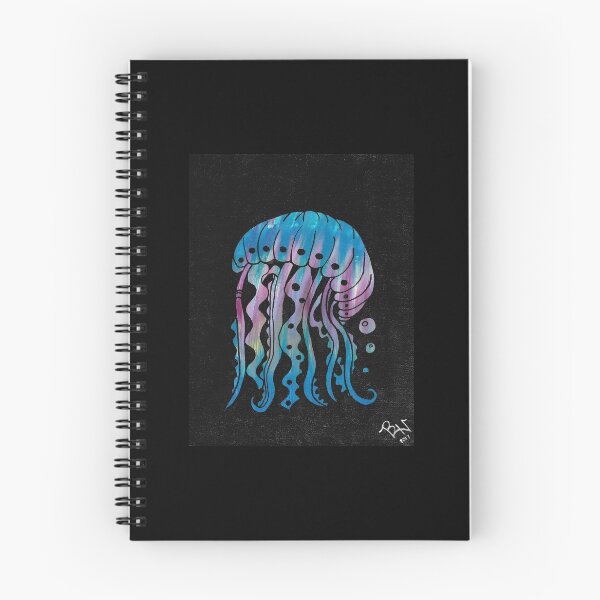 Item preview, Jellyfish psychedelic painting designed and sold by EMERGEART.