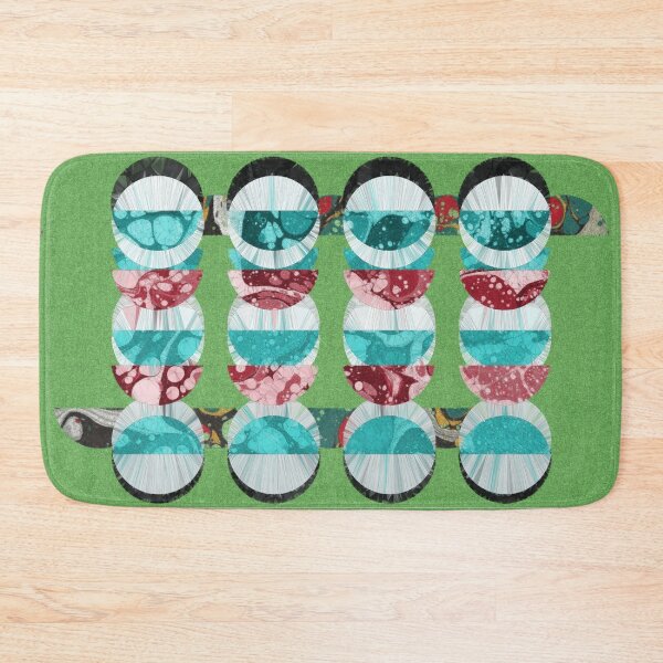 Item preview, Marbled Mid Century Totems designed and sold by MarbleCloud.