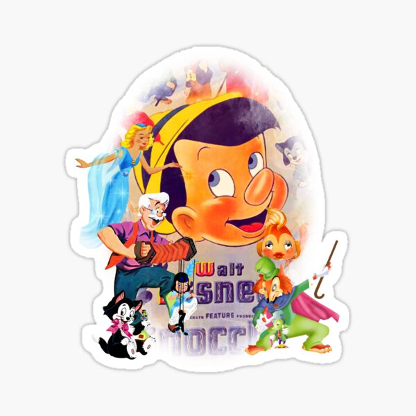 Stickers Pinochio géant 15042