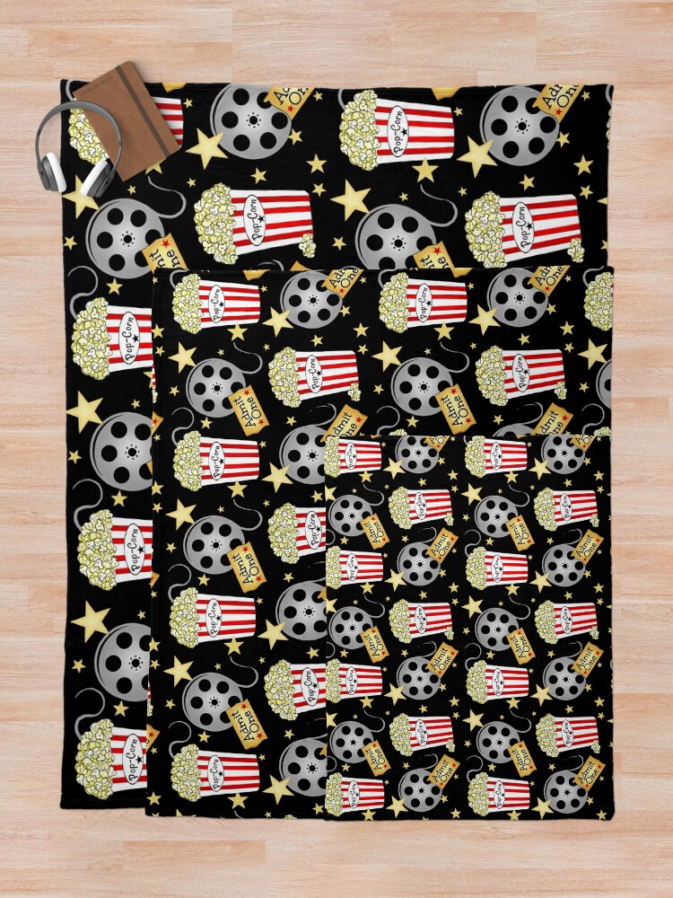 Alternate view of VIP Movie Night / Pop Corn Throw Blanket