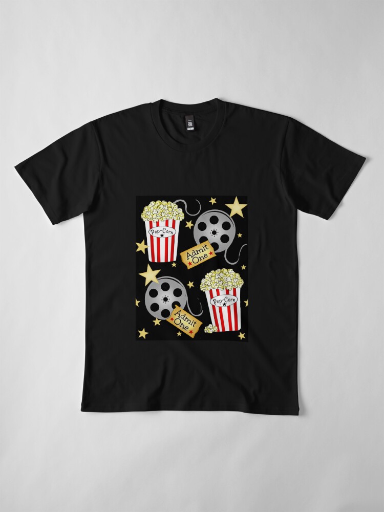 Alternate view of VIP Movie Night / Pop Corn Premium T-Shirt