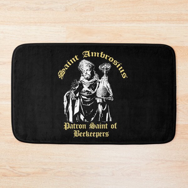 Item preview, Saint Ambrosius, Ambrose Patron Saint of Beekeepers, Bees designed and sold by funnytshirtemp.