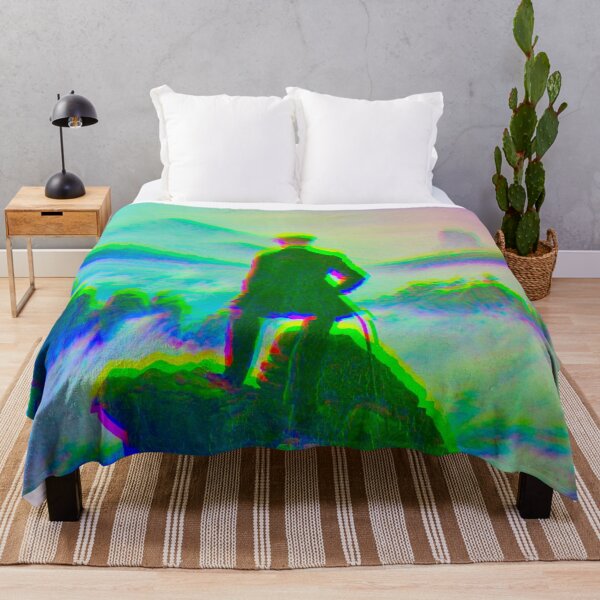 Item preview, The wanderer above the sea of fog by Caspar David Friedrich (Glitched)  designed and sold by Mr. Gattax.