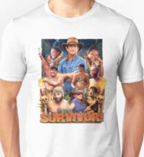Camiseta ajustada Cartel épico del superviviente