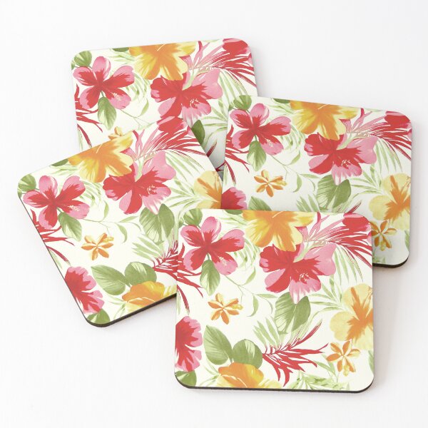 Item preview, Tropical Hibiscus Floral Fiesta designed and sold by BluePlanet.
