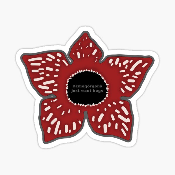 Demogorgon Hugs Sticker